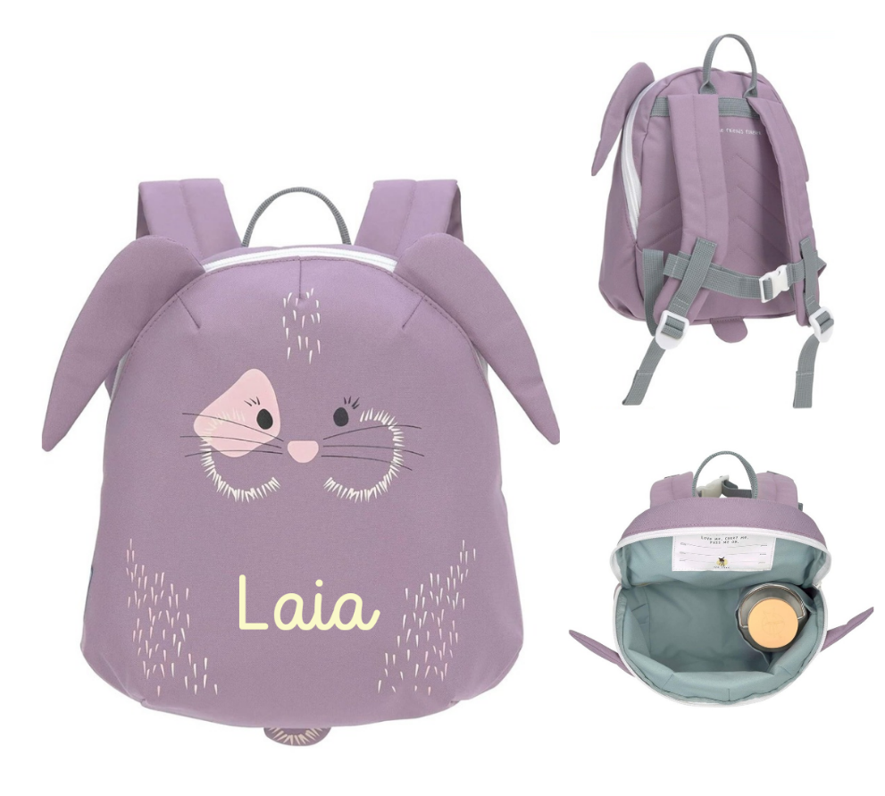 Mochila infantil Lässig personalizada - BUNNY