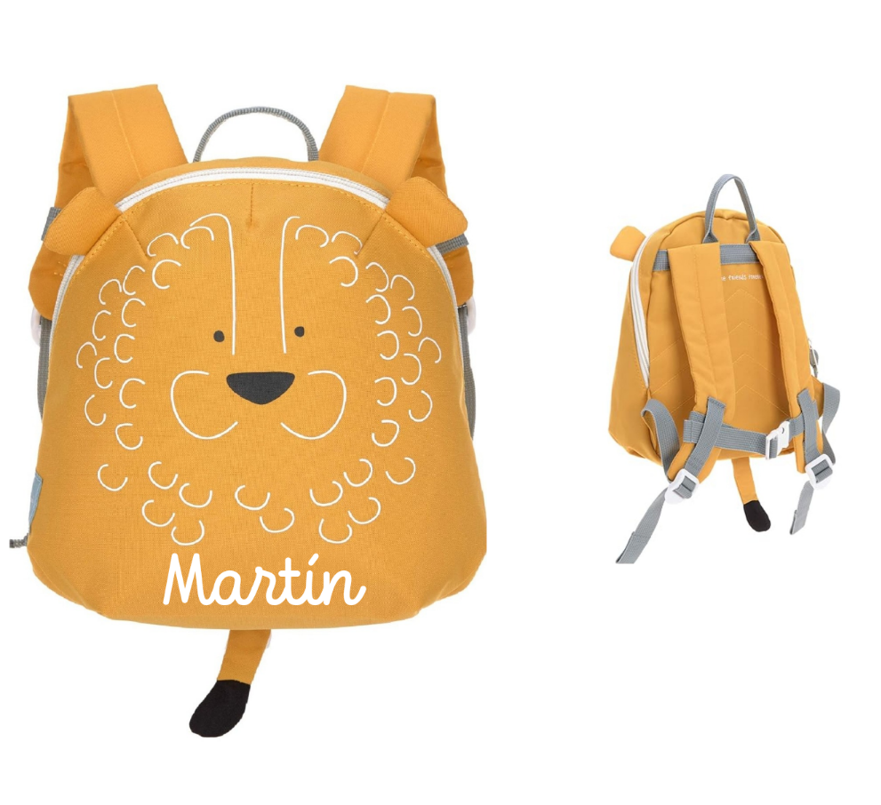 Mochila infantil Lässig personalizada - LEÓN